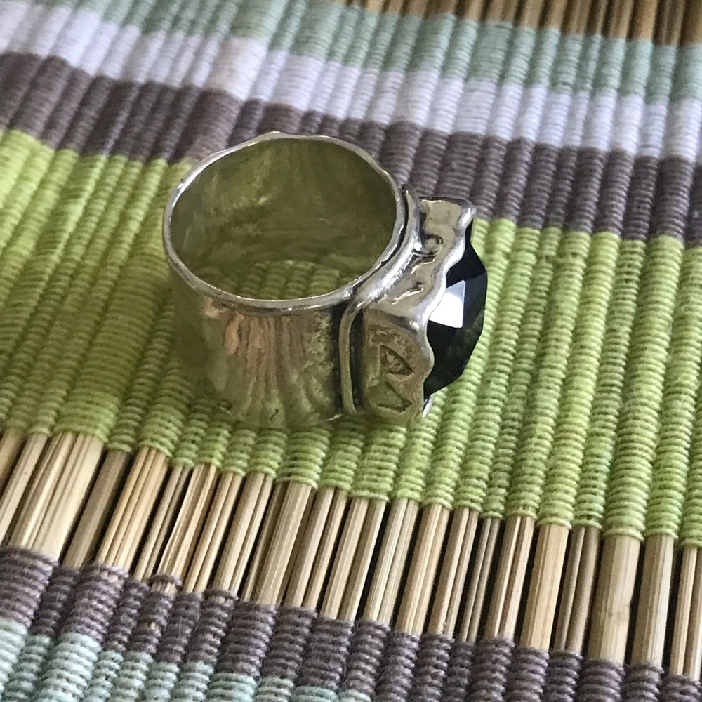 Silpada Sterling Silver Smokey Quartz Ring - Picture 10 of 16